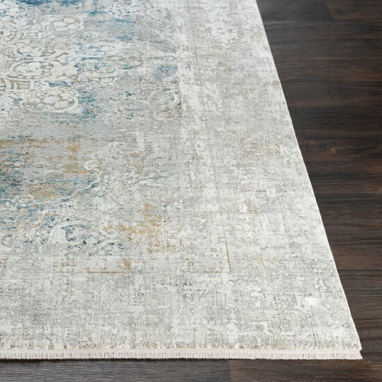Budget π The Gray Barn Hummingbird Haven Vintage Medallion Area Rug Sky Blue π 8 Budget π The Gray Barn Hummingbird Haven Vintage Medallion Area Rug Sky Blue π - Image 6