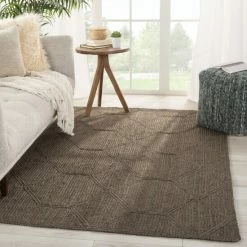 New ⌛ The Gray Barn Selkie Cove Natural Trellis Brown And Grey Area Rug 🥰