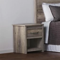 New ⭐ The Gray Barn Millicent Grey Oak Nightstand 🛒 -The Gray Barn Shop unnamed file 2896