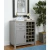 Cheap 🎁 The Gray Barn Bonnie Wood Carver Grey/ Sonoma Oak Bar Cabinet 👏 -The Gray Barn Shop unnamed file 2904