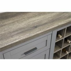 Cheap 🎁 The Gray Barn Bonnie Wood Carver Grey/ Sonoma Oak Bar Cabinet 👏 -The Gray Barn Shop unnamed file 2908