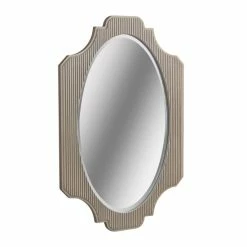 Best deal 👍 The Gray Barn Laurels Grey Cashmere Fluted Oval Vanity Mirror 🤩 -The Gray Barn Shop unnamed file 2922