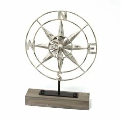 Cheapest ✔️ The Gray Barn Metal Compass Table Top - 19.75 W X4.75 D X11 H ⌛