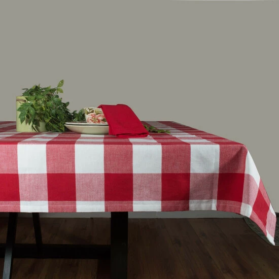 Outlet π₯ The Gray Barn Park View Large Farmhouse Check Cotton Tablecloth π 4 Outlet π₯ The Gray Barn Park View Large Farmhouse Check Cotton Tablecloth π - Image 2
