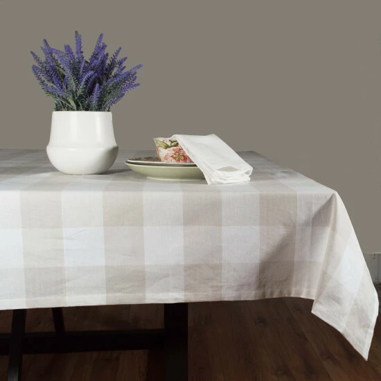 Outlet π₯ The Gray Barn Park View Large Farmhouse Check Cotton Tablecloth π 8 Outlet π₯ The Gray Barn Park View Large Farmhouse Check Cotton Tablecloth π - Image 6