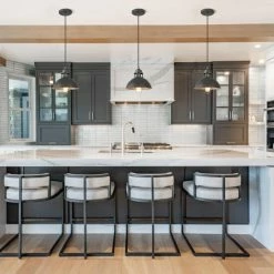 Brand new ⭐ The Gray Barn Farmhouse 1-Light Metal Dome Industrial Pendant Lights For Kitchen Island - D9" X H7.3" ✔️ -The Gray Barn Shop unnamed file 299