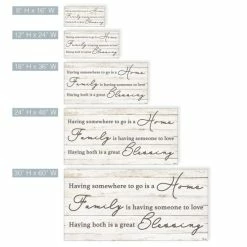 Coupon 🥰 The Gray Barn 'Family Blessing' Wrapped Canvas Textual Harvest Wall Art 🔔 -The Gray Barn Shop unnamed file 3