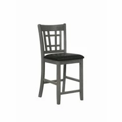 Wholesale 😉 The Gray Barn Bracken Hill Black Upholstered Counter Height Stools (Set Of 2) - 18.50" X 20.25" X 41.25" ✔️ -The Gray Barn Shop unnamed file 3036