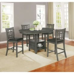 Wholesale 😉 The Gray Barn Bracken Hill Black Upholstered Counter Height Stools (Set Of 2) - 18.50" X 20.25" X 41.25" ✔️ -The Gray Barn Shop unnamed file 3041