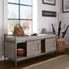 Discount 🛒 The Gray Barn Fauna Hill Grey Finish Storage Bench With Cushion 💯 -The Gray Barn Shop unnamed file 3080