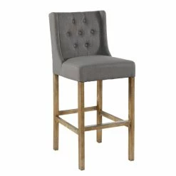 Best Sale 🧨 The Gray Barn Cedar Hollow Grey Tufted Upholstered 30-inch Barstool 😍 -The Gray Barn Shop unnamed file 3096