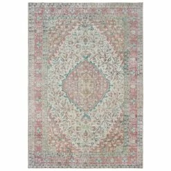 Top 10 🌟 The Gray Barn Oak Glen Antiqued Medallion Ivory And Pink Area Rug Ivory/pink ✨