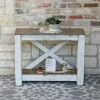 Best deal 😀 The Gray Barn Clovelly White Combo X-back Console Table 🔔 -The Gray Barn Shop unnamed file 3111