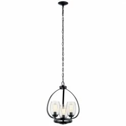 Promo 🥰 The Gray Barn Beeches Tuscany 3-light Mini Chandelier Black 🎁