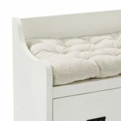 Deals 🧨 The Gray Barn Fairways Entryway Bench In Distressed White 💯 -The Gray Barn Shop unnamed file 3154