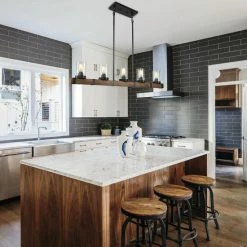 Deals 🎉 The Gray Barn Farmhouse 5-Light Wood Chandelier Modern Linear Glass Island Lights - L42.9"xW4.7"xH7.5" 🎁 -The Gray Barn Shop unnamed file 3214