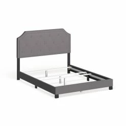 Outlet 👍 The Gray Barn Whitegrit Contemporary Upholstered Bed Beige 🥰 -The Gray Barn Shop unnamed file 322