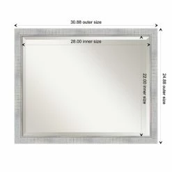 Budget π The Gray Barn Wilset Large Whitewashed Mirror - 24.88 X 30.88 X 0.804 Inches Deep β 12 Budget π The Gray Barn Wilset Large Whitewashed Mirror - 24.88 X 30.88 X 0.804 Inches Deep β -The Gray Barn Shop unnamed file 3234