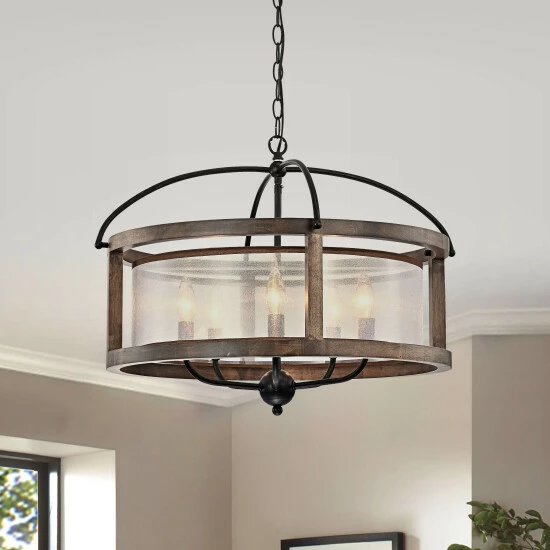 Cheapest π₯ The Gray Barn Antique Black Metal Fabric Shade Wood Frame Chandelier π 3 Cheapest π₯ The Gray Barn Antique Black Metal Fabric Shade Wood Frame Chandelier π