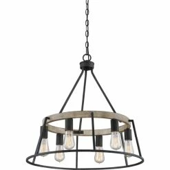 Coupon ❤️ The Gray Barn Marsh Bank Grey Ash Chandelier ⌛