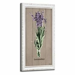 Buy 💯 The Gray Barn Botanical 'Lavender' Wrapped Canvas Kitchen Wall Art ⭐
