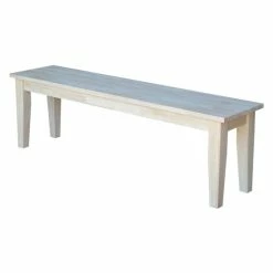 New 🎁 The Gray Barn Morning Star Shaker Style Bench 🛒