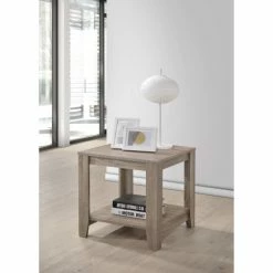 Best reviews of 🛒 The Gray Barn Glendeer Taupe Distressed Finish End Table 🎉