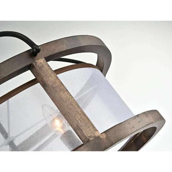 Cheapest π₯ The Gray Barn Antique Black Metal Fabric Shade Wood Frame Chandelier π 9 Cheapest π₯ The Gray Barn Antique Black Metal Fabric Shade Wood Frame Chandelier π - Image 7