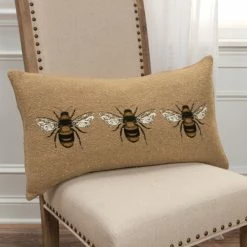Cheap ❤️ The Gray Barn Vines East Brown Bees Filled Throw Pillow ⌛ -The Gray Barn Shop unnamed file 3396