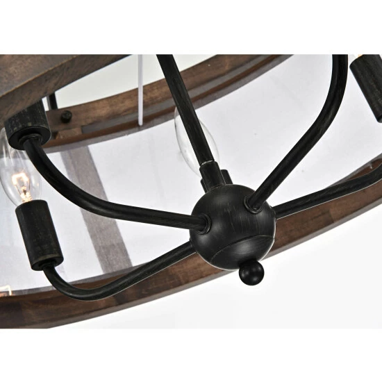 Cheapest π₯ The Gray Barn Antique Black Metal Fabric Shade Wood Frame Chandelier π 10 Cheapest π₯ The Gray Barn Antique Black Metal Fabric Shade Wood Frame Chandelier π - Image 8