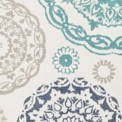 Flash Sale 🛒 The Gray Barn Broken Brook Transitional Indoor/Outdoor Area Rug - 5'3" Round - 5'3" Round ⌛ -The Gray Barn Shop unnamed file 3443