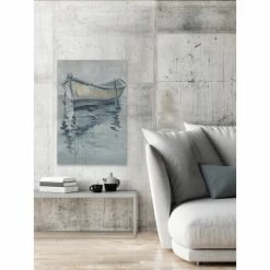 Best Pirce ⭐ The Gray Barn Handmade Gloomy Boat Print On Wrapped Canvas 🛒 -The Gray Barn Shop unnamed file 3462