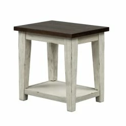 Best reviews of ❤️ The Gray Barn Lancaster Weathered Bark With White Hang Up Chair Side Table ❤️ -The Gray Barn Shop unnamed file 3469