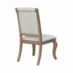 Best Sale 🎁 The Gray Barn Noon Blaze Tufted Back Upholstered Dining Chairs (Set Of 2) Barley Brown 🛒 -The Gray Barn Shop unnamed file 351