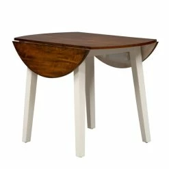 Coupon 👏 The Gray Barn Thornton Cream With Brown Top 3 Piece Drop Leaf Table Set ⌛ -The Gray Barn Shop unnamed file 3527