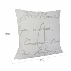 Hot Sale 🎁 The Gray Barn Red Rock 18-inch French Script Throw Pillow White 🌟 -The Gray Barn Shop unnamed file 3589