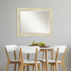 Best Sale 👍 The Gray Barn Wilset Large Country Style Whitewash Framed Wall Mirror - Large - 33 X 27-inch 🎁 -The Gray Barn Shop unnamed file 3678