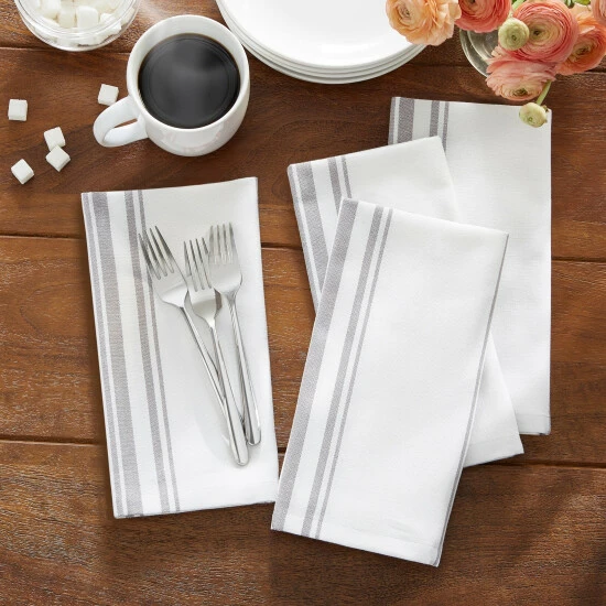Brand new π― The Gray Barn Rachel Downs Homestead Stripe Napkins (Set Of 4) - 20x20 Blue/white βοΈ 7 Brand new π― The Gray Barn Rachel Downs Homestead Stripe Napkins (Set Of 4) - 20x20 Blue/white βοΈ - Image 5
