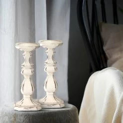 Top 10 👍 The Gray Barn Resin Distressed Square Candle Stick 🎉