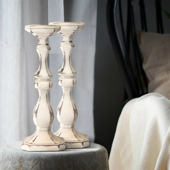 Top 10 π The Gray Barn Resin Distressed Square Candle Stick π 5 Top 10 π The Gray Barn Resin Distressed Square Candle Stick π - Image 3