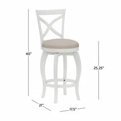 Best Sale π The Gray Barn Chatterly Wood Swivel Stool White And Beige π 17 Best Sale π The Gray Barn Chatterly Wood Swivel Stool White And Beige π -The Gray Barn Shop unnamed file 372