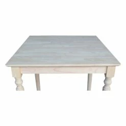 Best deal ✨ The Gray Barn Fairy Glen 30-inch Unfinished Turned Style Parawood Square Counter Height Dining Table 💯 -The Gray Barn Shop unnamed file 3724