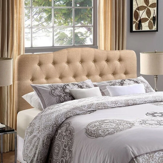 Brand new π The Gray Barn Burr Hollow Full Fabric Headboard Grey π€© 6 Brand new π The Gray Barn Burr Hollow Full Fabric Headboard Grey π€© - Image 4