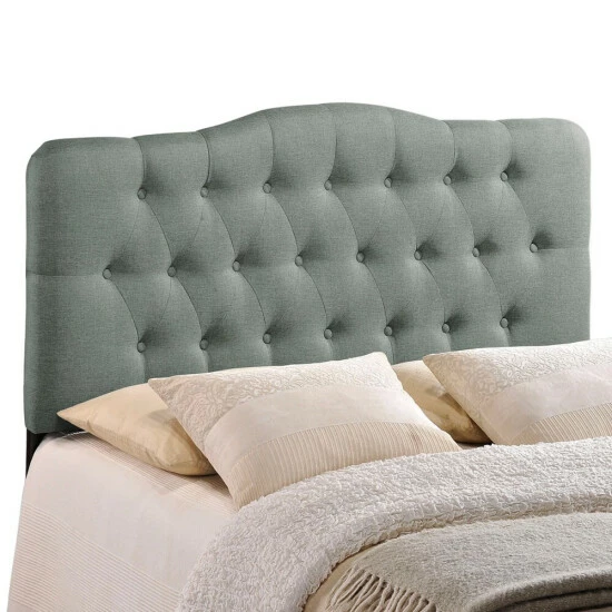 Brand new π The Gray Barn Burr Hollow Full Fabric Headboard Grey π€© 10 Brand new π The Gray Barn Burr Hollow Full Fabric Headboard Grey π€© - Image 8