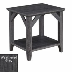 Buy 😉 The Gray Barn West End Table With Shelf Black 👏 -The Gray Barn Shop unnamed file 3788