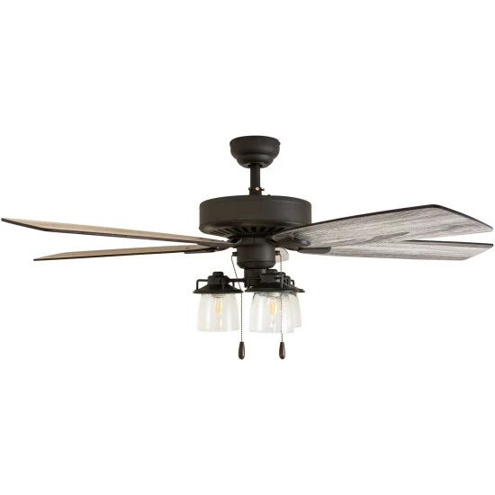 Hot Sale π The Gray Barn Chequers 52-inch Coastal Indoor LED Ceiling Fan With Pull Chains 5 Reversible Blades - 52 𧨠7 Hot Sale π The Gray Barn Chequers 52-inch Coastal Indoor LED Ceiling Fan With Pull Chains 5 Reversible Blades - 52 𧨠- Image 5