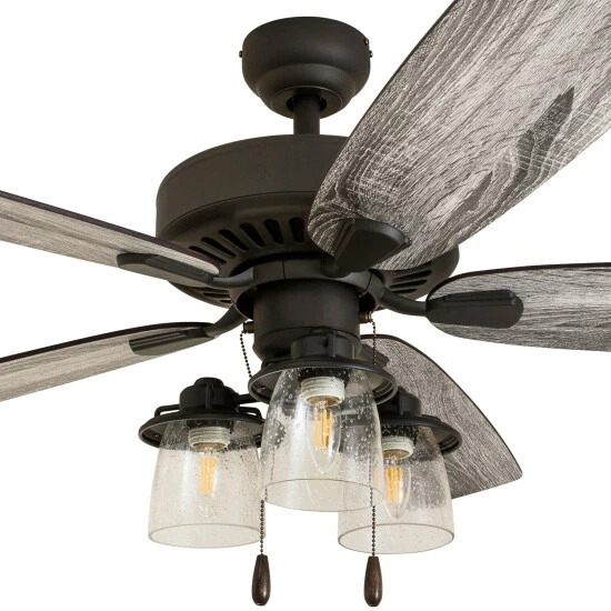Hot Sale π The Gray Barn Chequers 52-inch Coastal Indoor LED Ceiling Fan With Pull Chains 5 Reversible Blades - 52 𧨠8 Hot Sale π The Gray Barn Chequers 52-inch Coastal Indoor LED Ceiling Fan With Pull Chains 5 Reversible Blades - 52 𧨠- Image 6