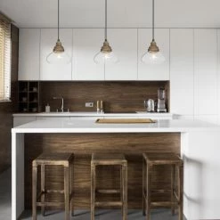 Budget ❤️ The Gray Barn Modern Farmhouse 1-Light Wood Pendant Lights With Pumpkin Glass Shade - 7.5'' L X 7.5'' W X 7.5'' H 🎉 -The Gray Barn Shop unnamed file 3816