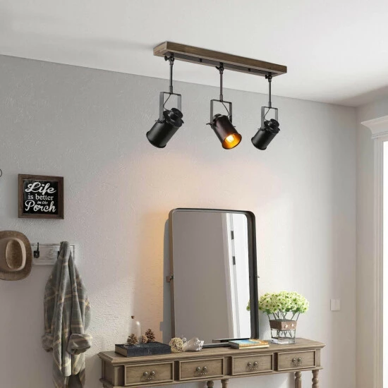 Best reviews of π The Gray Barn Modern Farmhouse 3-Light Black Tracking Kit Spotlights - 24.8" X 4.7" X 15.3" β 7 Best reviews of π The Gray Barn Modern Farmhouse 3-Light Black Tracking Kit Spotlights - 24.8" X 4.7" X 15.3" β - Image 5
