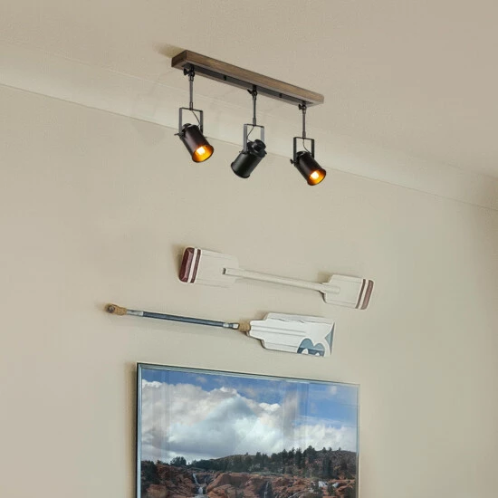 Best reviews of π The Gray Barn Modern Farmhouse 3-Light Black Tracking Kit Spotlights - 24.8" X 4.7" X 15.3" β 8 Best reviews of π The Gray Barn Modern Farmhouse 3-Light Black Tracking Kit Spotlights - 24.8" X 4.7" X 15.3" β - Image 6